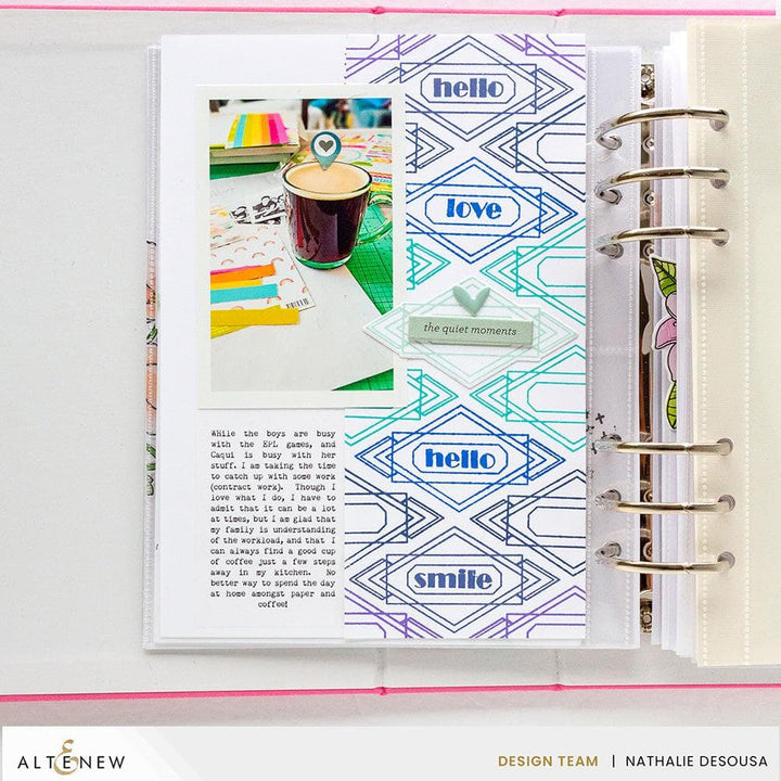 Altenew Mini Delight Mini Delight: Deco Elements Stamp & Die Set