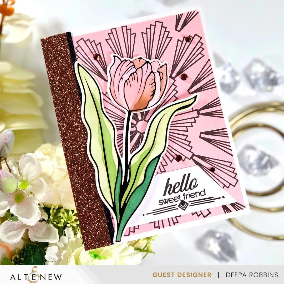 Altenew Mini Delight Mini Delight: Deco Elements Stamp & Die Set