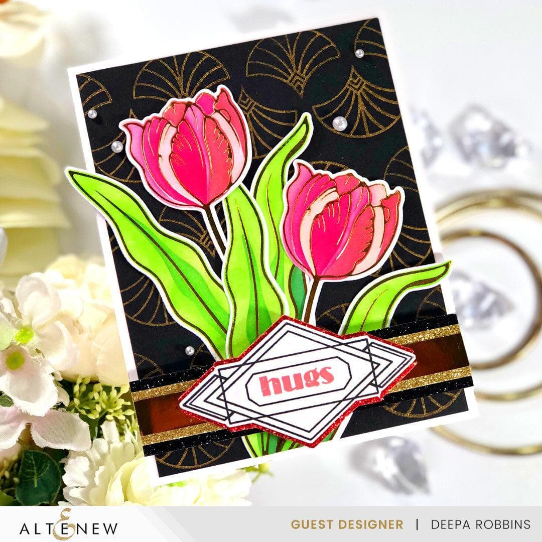 Altenew Mini Delight Mini Delight: Deco Elements Stamp & Die Set
