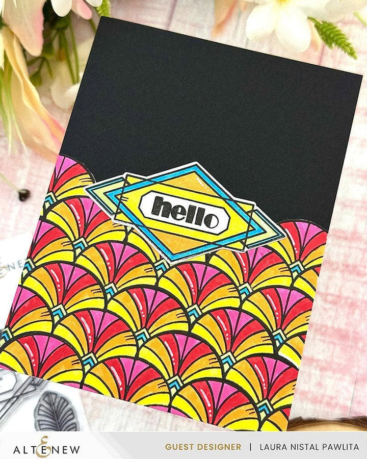 Altenew Mini Delight Mini Delight: Deco Elements Stamp & Die Set