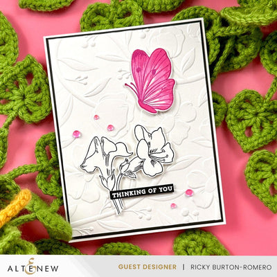 Mini Delight: Delicate Butterfly Stamp & Die Set