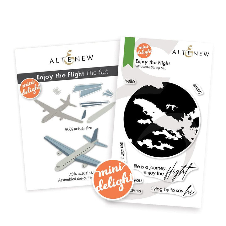 Mini Delight: Enjoy the Flight Stamp & Die Set