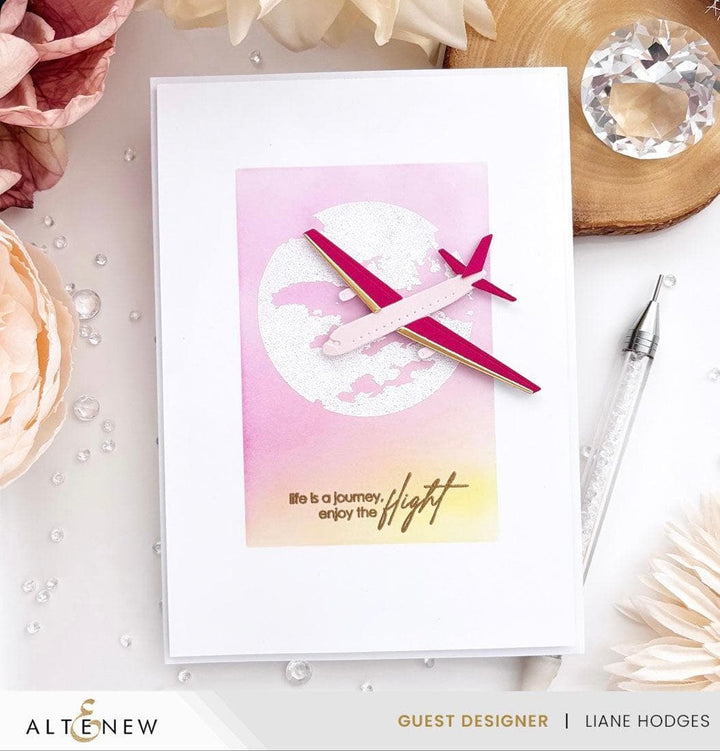 Mini Delight: Enjoy the Flight Stamp & Die Set