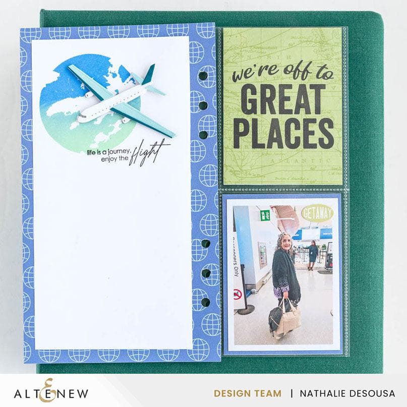 Mini Delight: Enjoy the Flight Stamp & Die Set