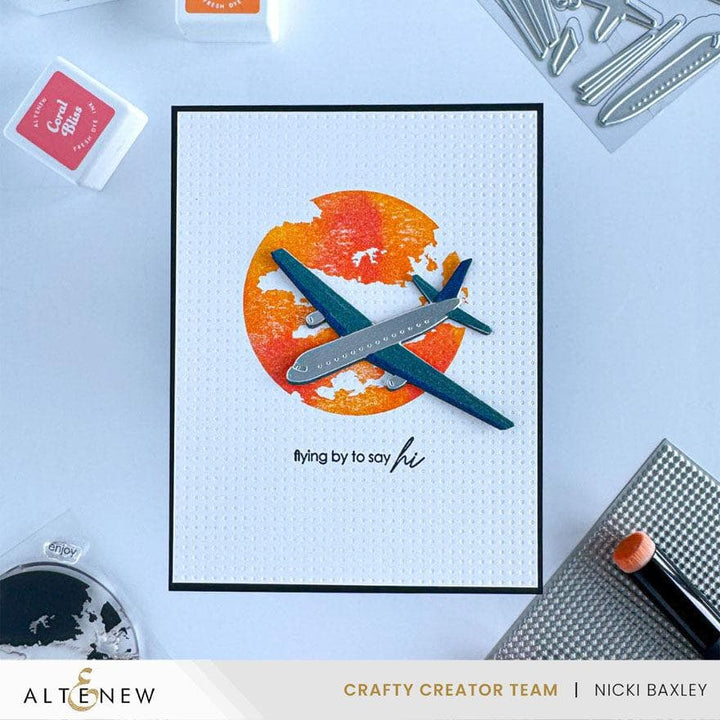 Mini Delight: Enjoy the Flight Stamp & Die Set