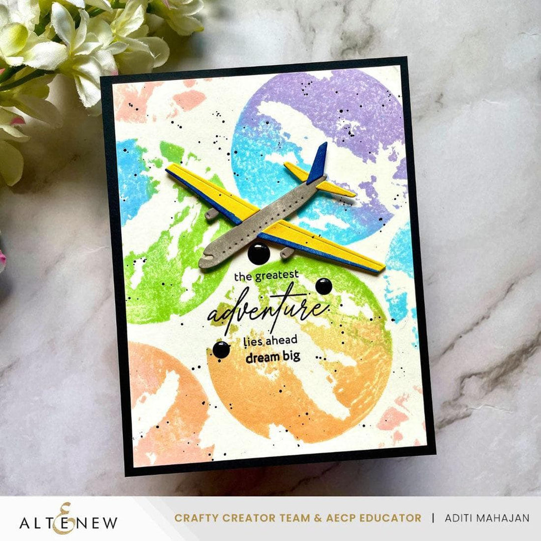 Mini Delight: Enjoy the Flight Stamp & Die Set