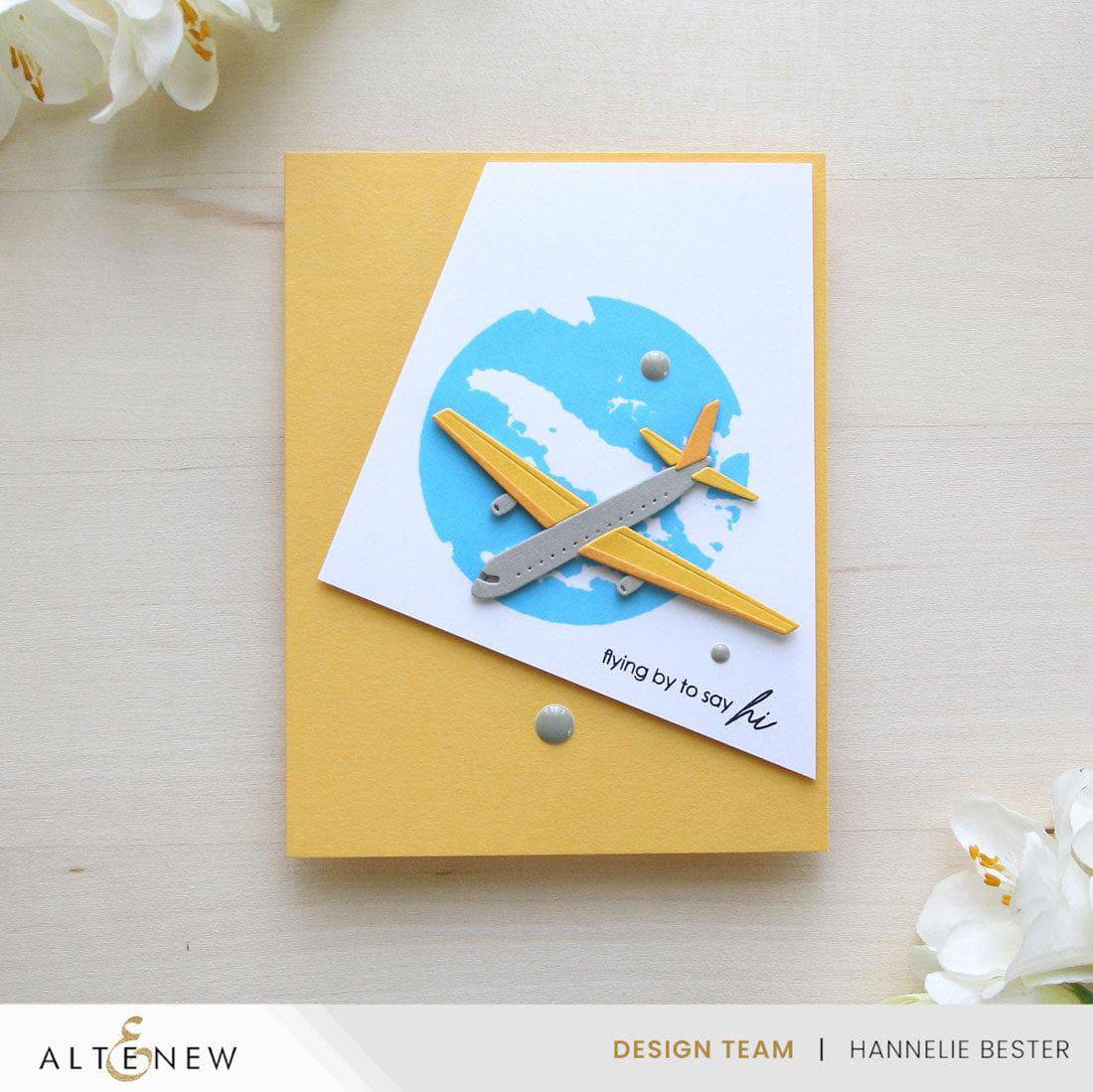 Mini Delight: Enjoy the Flight Stamp & Die Set | Altenew