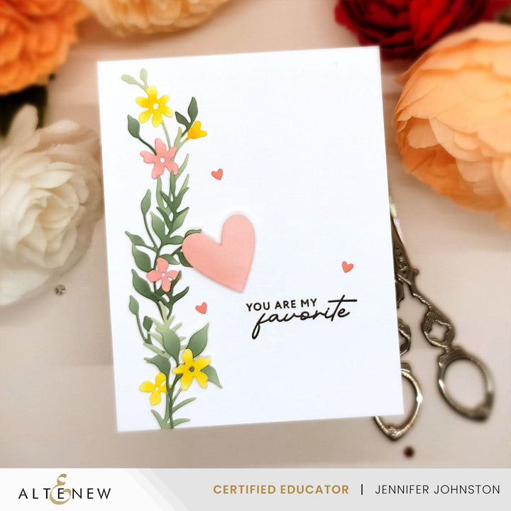 Mini Delight: Expressions of the Heart Stamp & Die Set