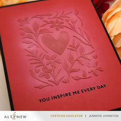 Mini Delight: Expressions of the Heart Stamp & Die Set