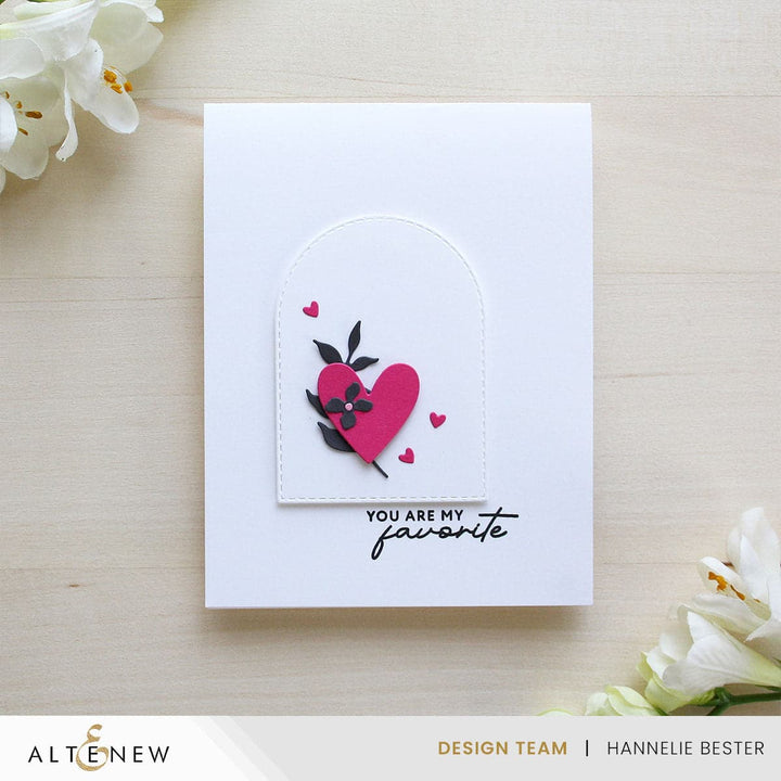 Mini Delight: Expressions of the Heart Stamp & Die Set