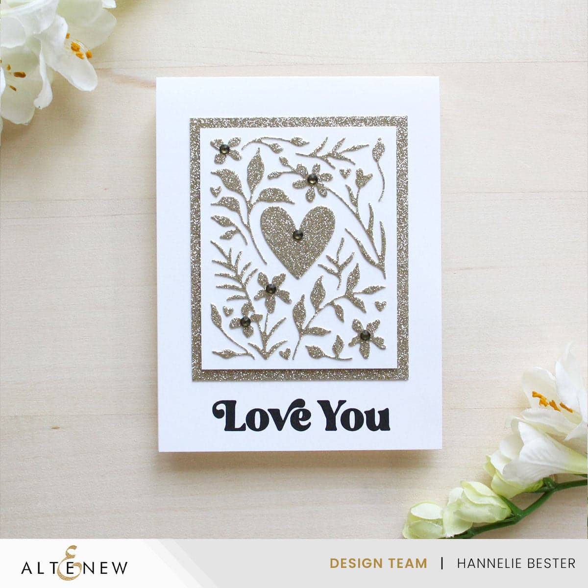 Mini Delight: Expressions of the Heart Stamp & Die Set | Altenew