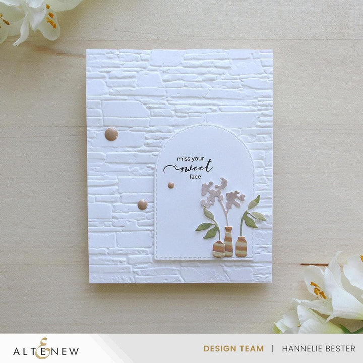 Mini Delight: Fabulous Flowers Stamp & Die Set