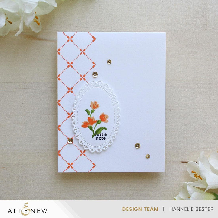 Mini Delight: Fabulous Flowers Stamp & Die Set