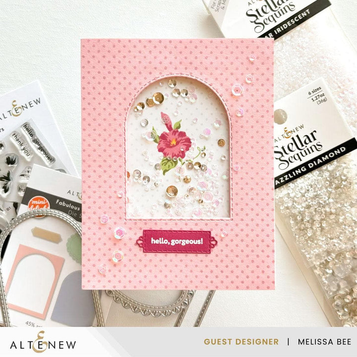 Mini Delight: Fabulous Flowers Stamp & Die Set