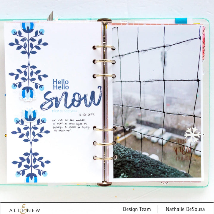 Altenew Mini Delight Mini Delight: Folk Motif Stamp & Die Set