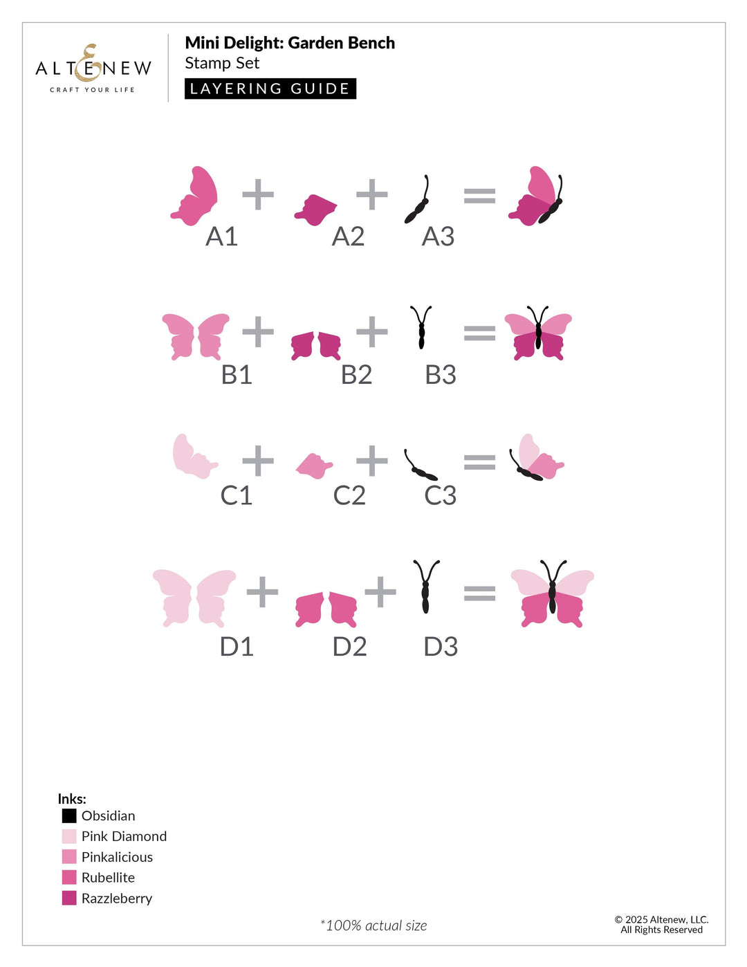 Mini Delight: Garden Bench Stamp & Die Set