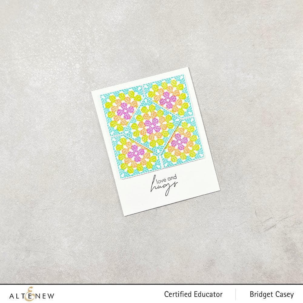 Altenew Mini Delight Mini Delight: Granny Squares Stamp & Die Set