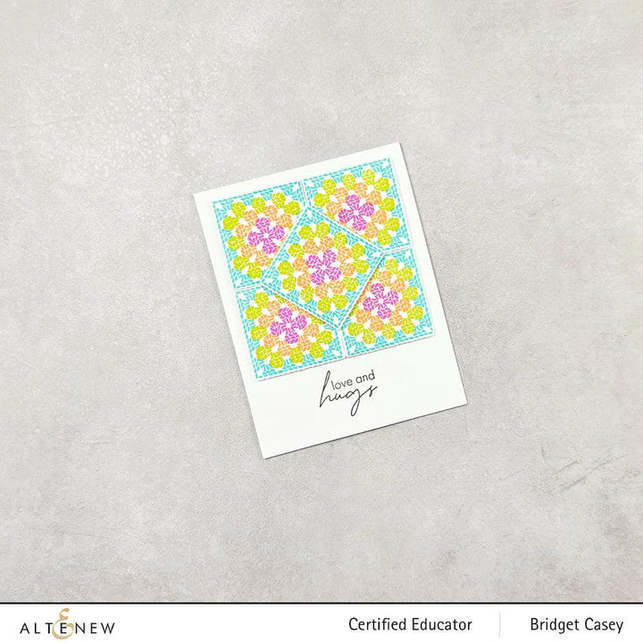 Altenew Mini Delight Mini Delight: Granny Squares Stamp & Die Set