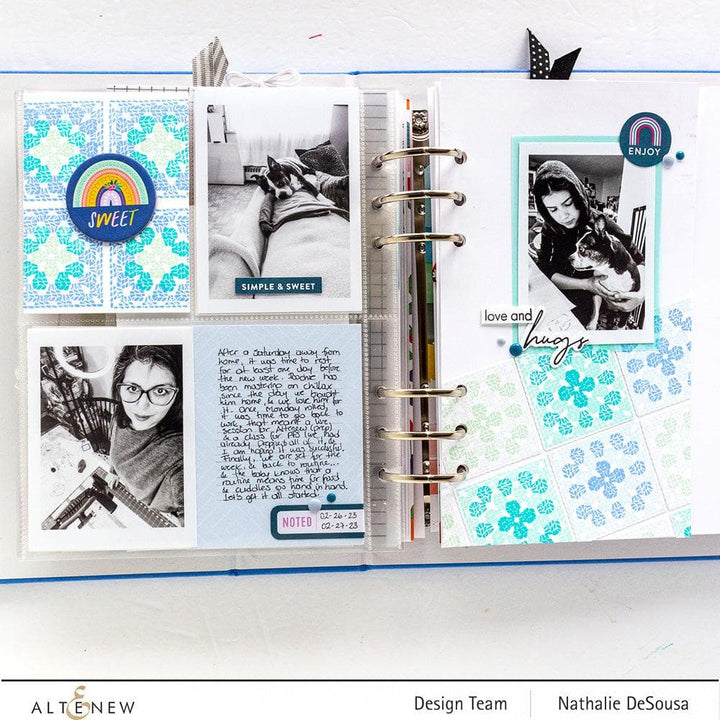 Altenew Mini Delight Mini Delight: Granny Squares Stamp & Die Set