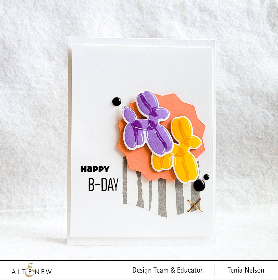 Altenew Mini Delight Mini Delight: Happy Birthday Stamp & Die Set
