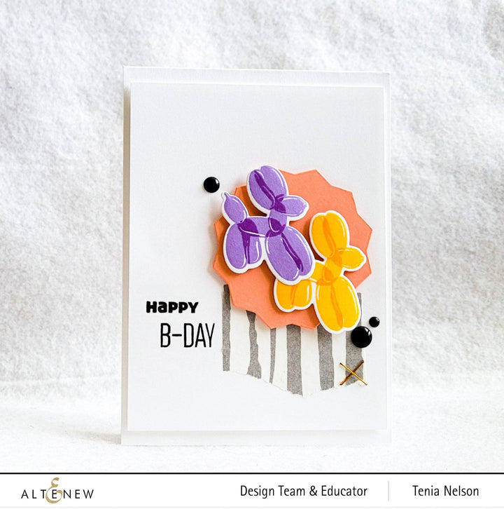 Altenew Mini Delight Mini Delight: Happy Birthday Stamp & Die Set