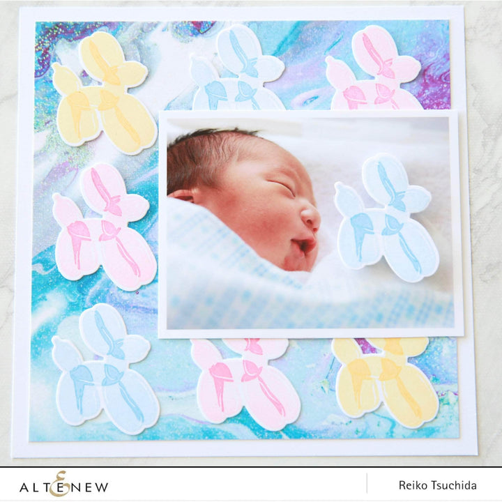 Altenew Mini Delight Mini Delight: Happy Birthday Stamp & Die Set