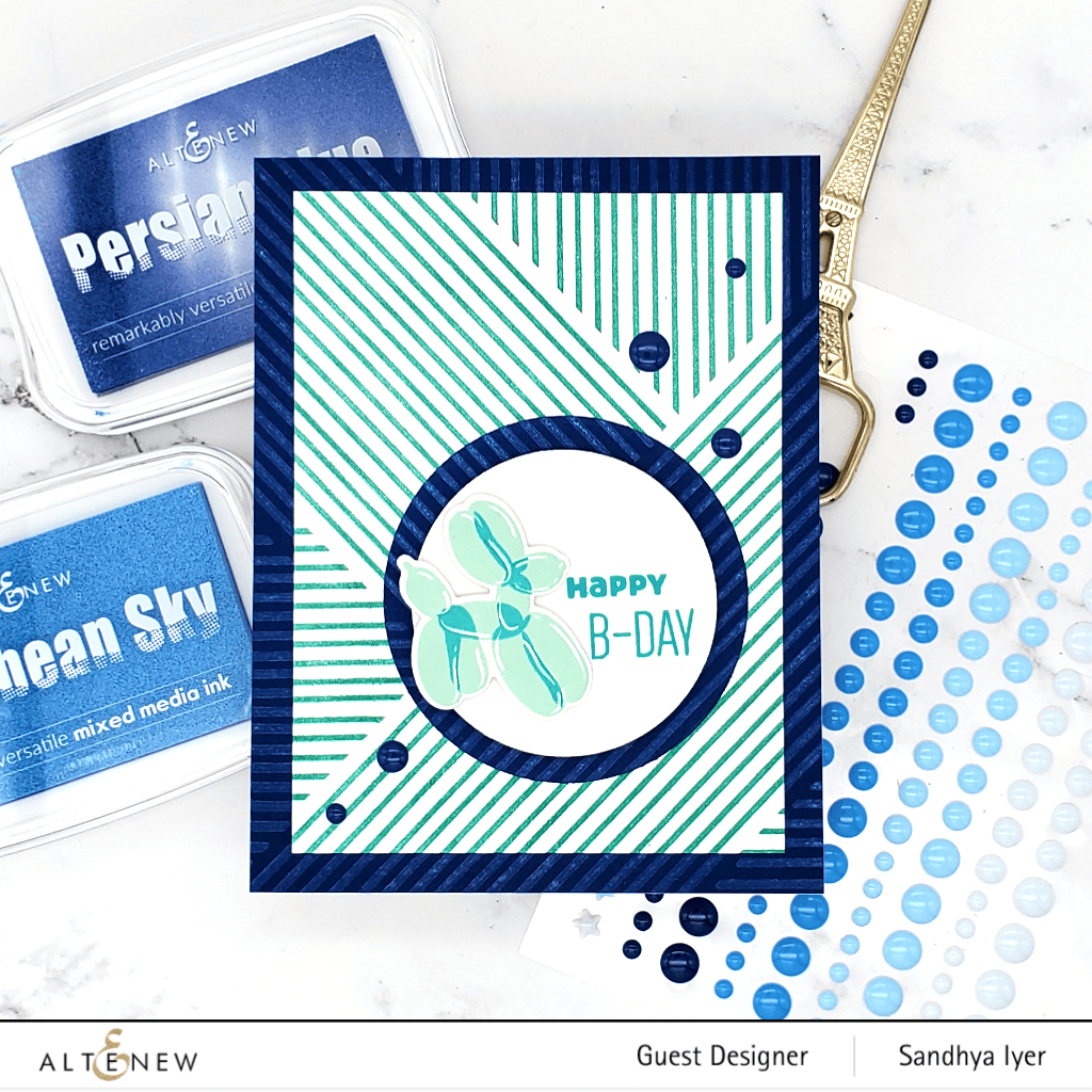 Altenew Mini Delight Mini Delight: Happy Birthday Stamp & Die Set