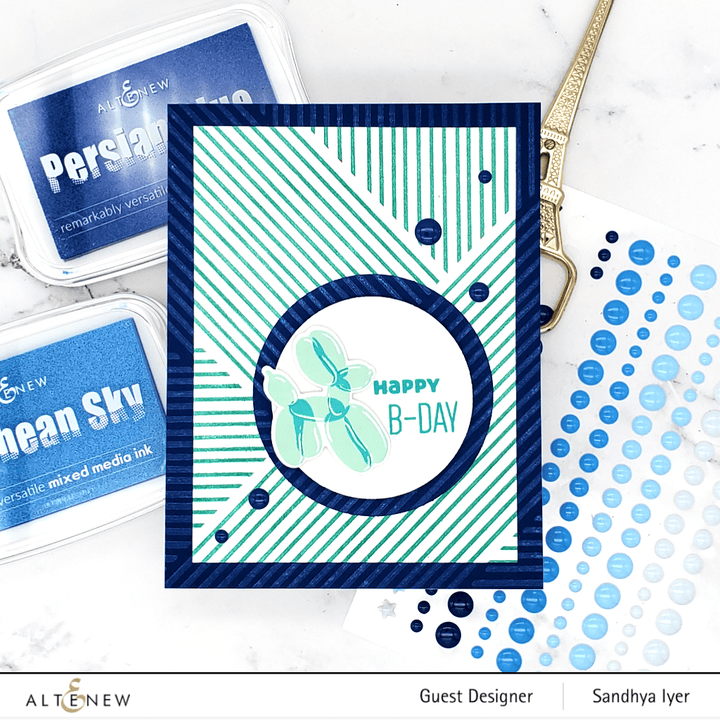 Altenew Mini Delight Mini Delight: Happy Birthday Stamp & Die Set