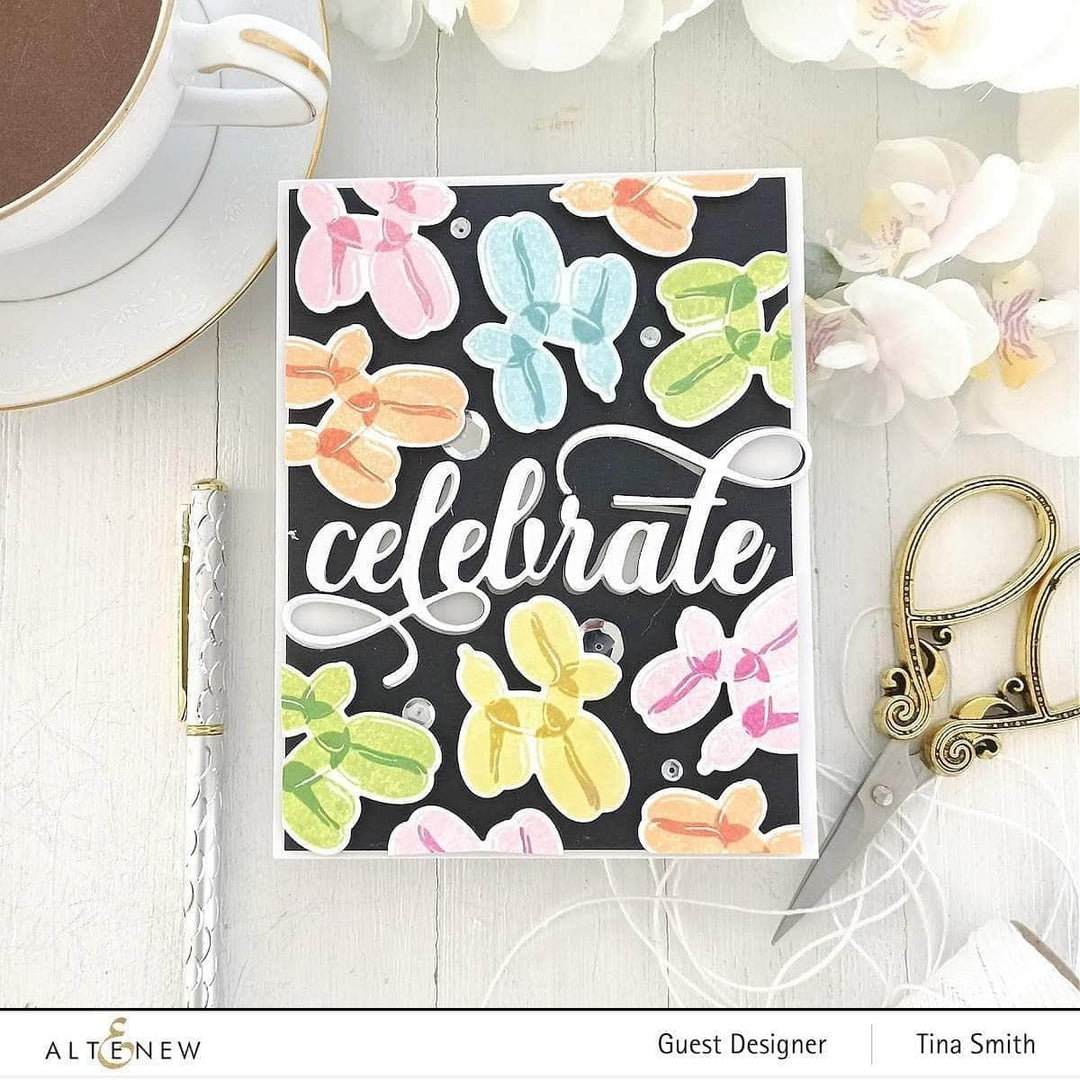 Altenew Mini Delight Mini Delight: Happy Birthday Stamp & Die Set