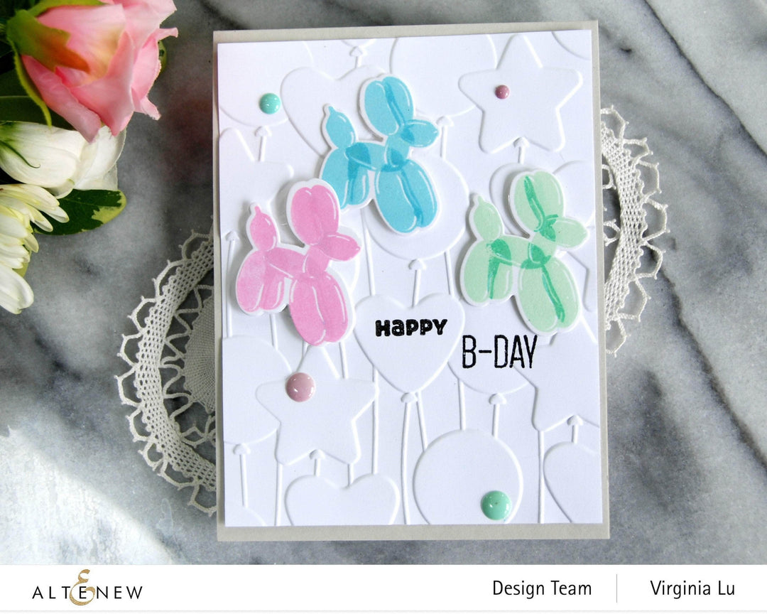 Altenew Mini Delight Mini Delight: Happy Birthday Stamp & Die Set