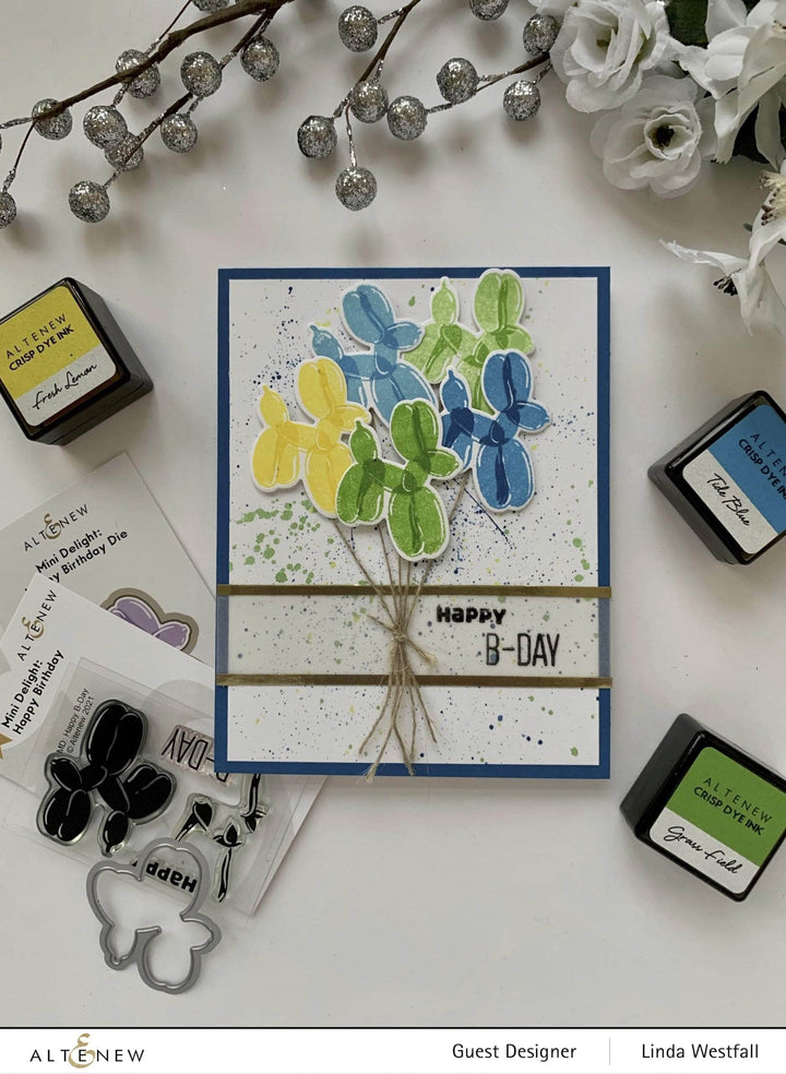 Altenew Mini Delight Mini Delight: Happy Birthday Stamp & Die Set