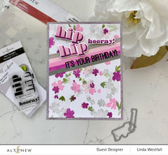 Altenew Mini Delight Mini Delight: Hooray! Stamp & Die Set