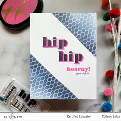 Altenew Mini Delight Mini Delight: Hooray! Stamp & Die Set