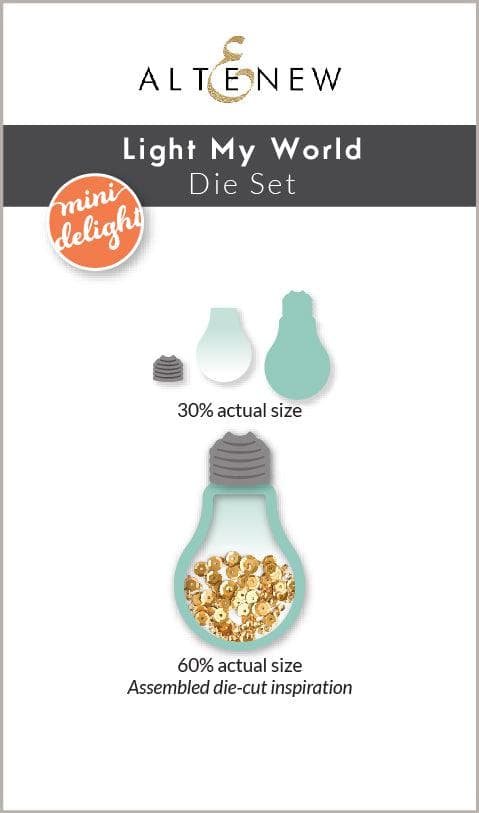 Mini Delight: Light My World Stamp & Die Set
