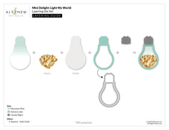 Mini Delight: Light My World Stamp & Die Set