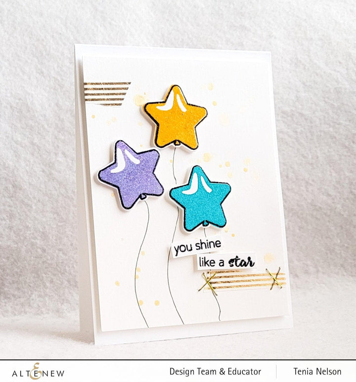 Altenew Mini Delight Mini Delight: Like a Star Stamp & Die Set