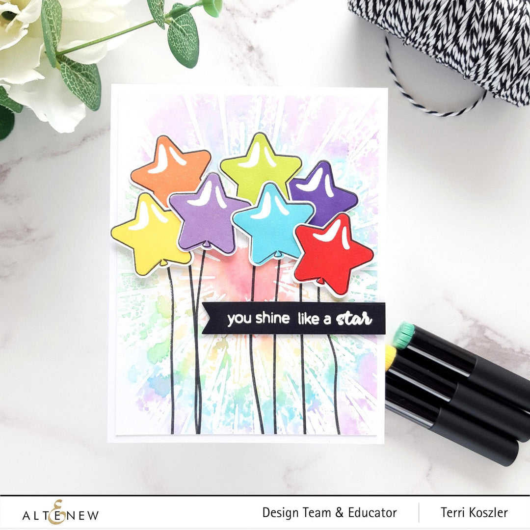 Altenew Mini Delight Mini Delight: Like a Star Stamp & Die Set