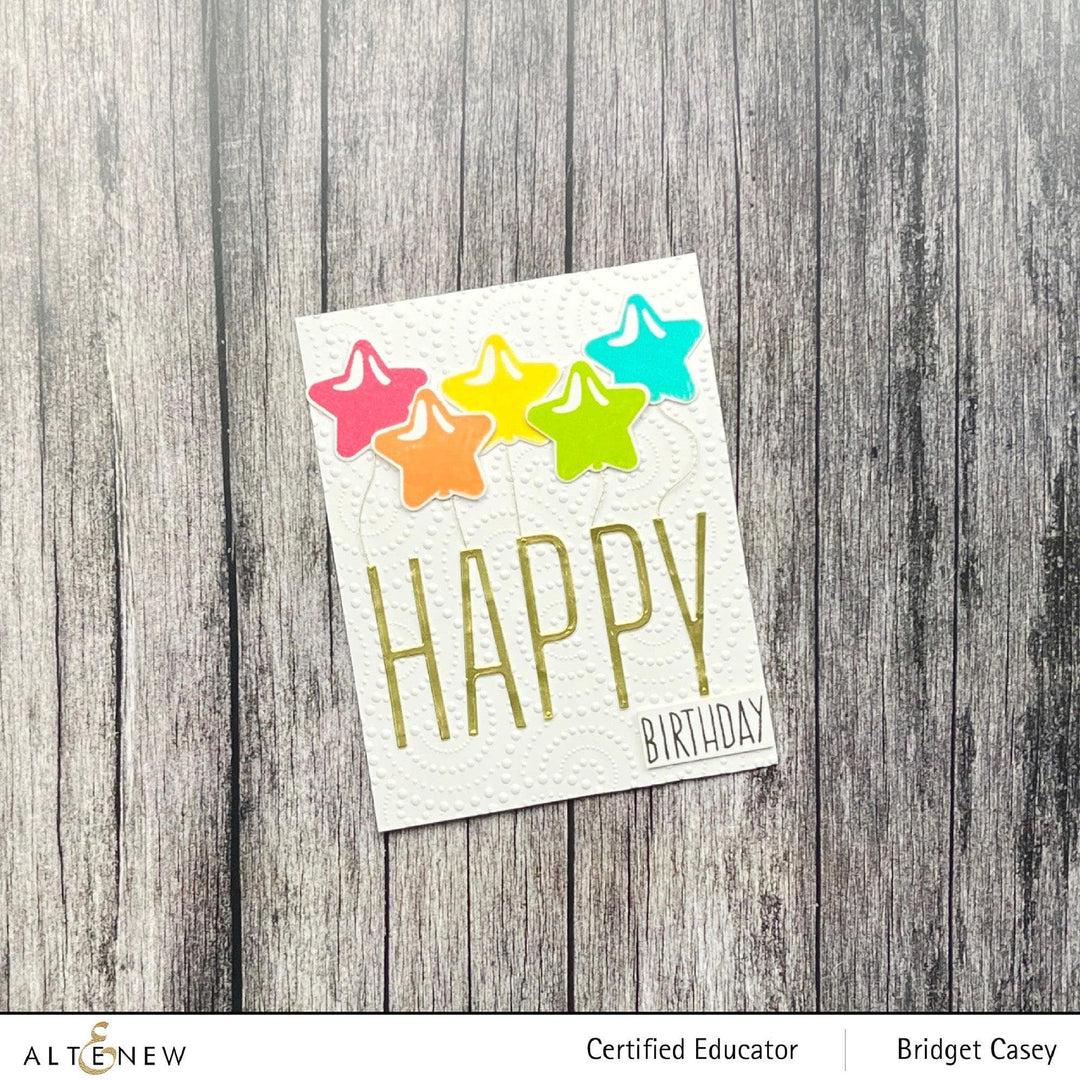 Altenew Mini Delight Mini Delight: Like a Star Stamp & Die Set