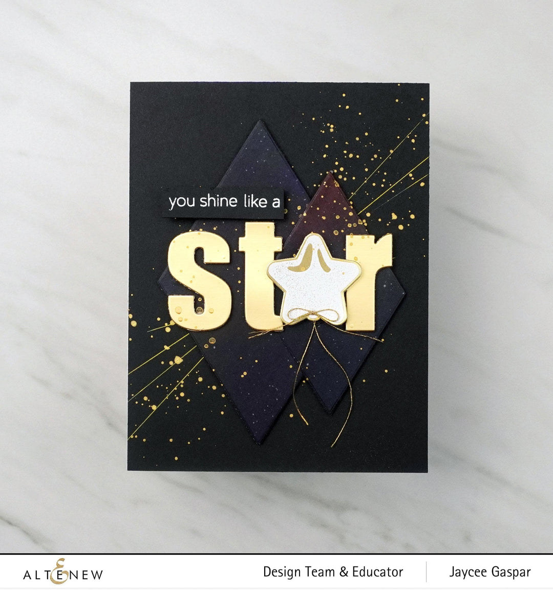 Altenew Mini Delight Mini Delight: Like a Star Stamp & Die Set