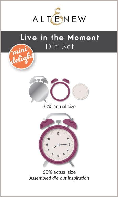 Mini Delight: Live in the Moment Stamp & Die Set