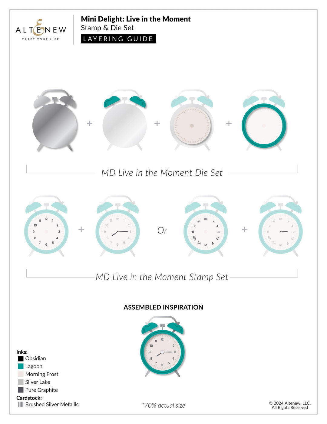 Mini Delight: Live in the Moment Stamp & Die Set
