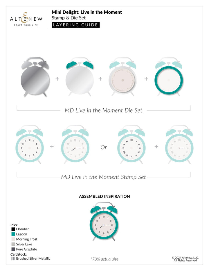 Mini Delight: Live in the Moment Stamp & Die Set