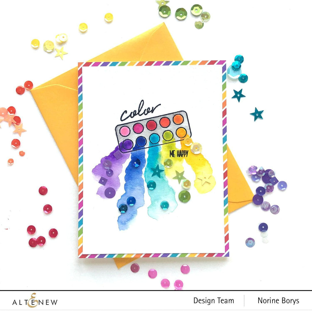 Altenew | Card Making, Scrapbooking & Paper-Crafting Supplies! Mini Delight Mini Delight: Mini Paintbox Stamp & Die Set