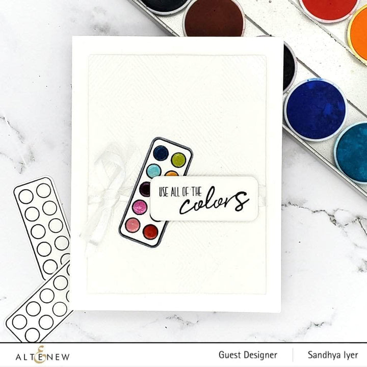 Altenew | Card Making, Scrapbooking & Paper-Crafting Supplies! Mini Delight Mini Delight: Mini Paintbox Stamp & Die Set