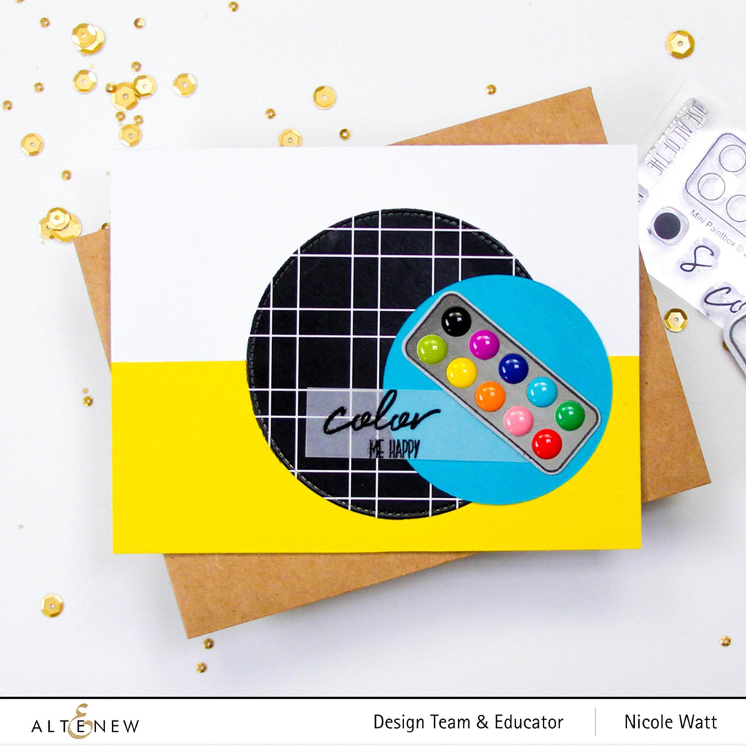 Altenew | Card Making, Scrapbooking & Paper-Crafting Supplies! Mini Delight Mini Delight: Mini Paintbox Stamp & Die Set