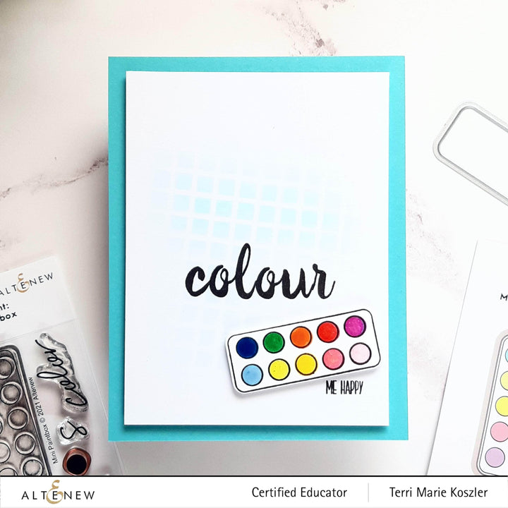 Altenew | Card Making, Scrapbooking & Paper-Crafting Supplies! Mini Delight Mini Delight: Mini Paintbox Stamp & Die Set