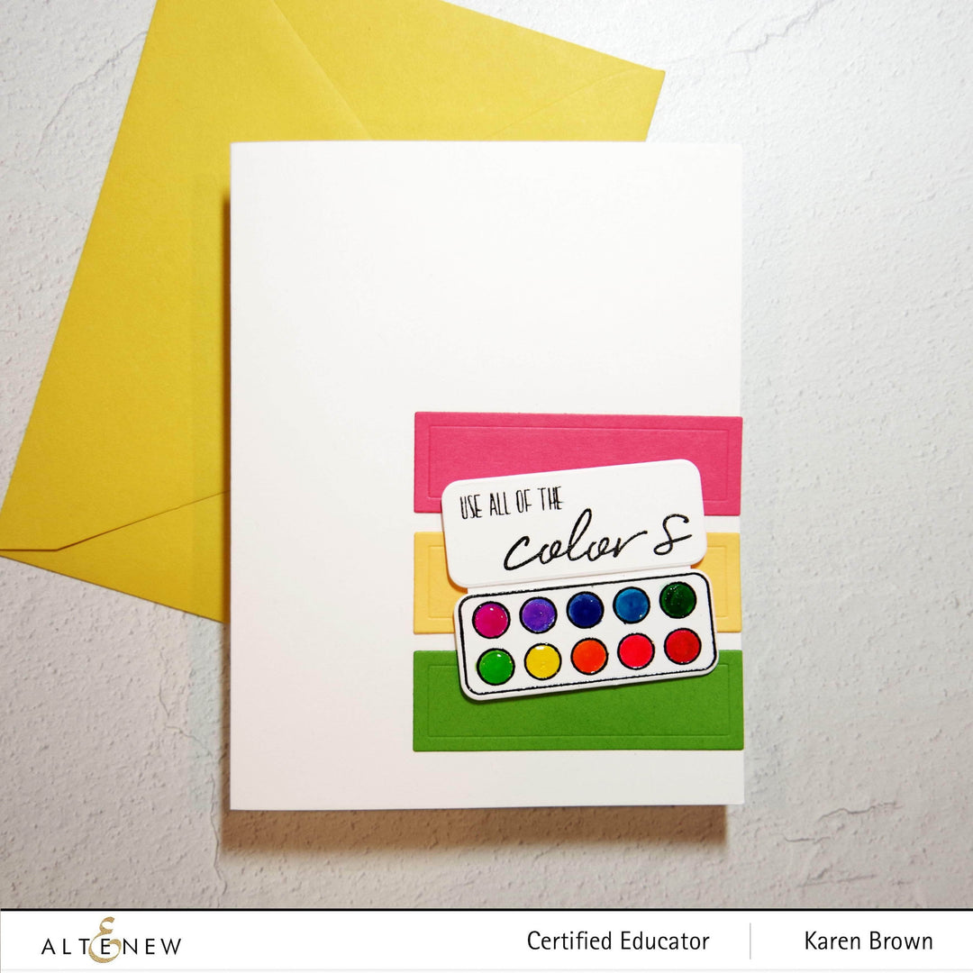 Altenew | Card Making, Scrapbooking & Paper-Crafting Supplies! Mini Delight Mini Delight: Mini Paintbox Stamp & Die Set