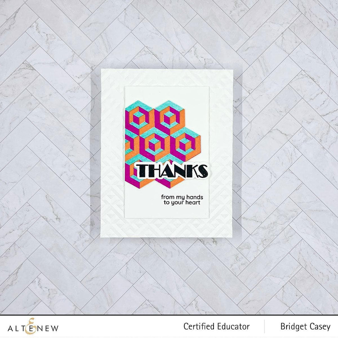 Altenew Mini Delight Mini Delight: Mini Pattern Power Stamp & Die Set