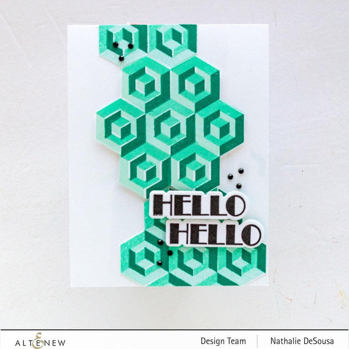 Altenew Mini Delight Mini Delight: Mini Pattern Power Stamp & Die Set