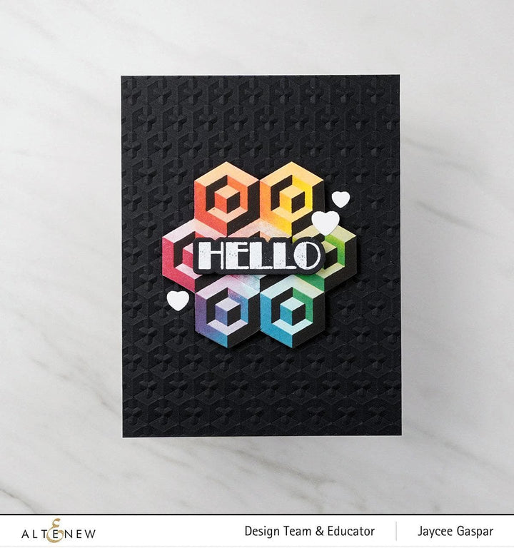 Altenew Mini Delight Mini Delight: Mini Pattern Power Stamp & Die Set